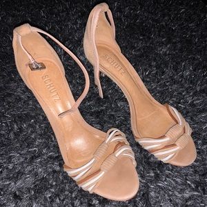 SCHUTZ Ankle Strap Heels